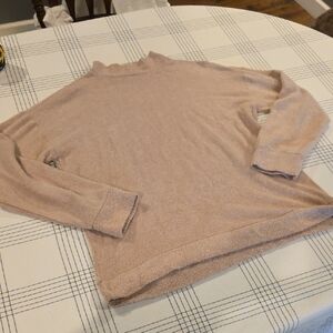 Cozy Women's Pink Turtleneck Sweater